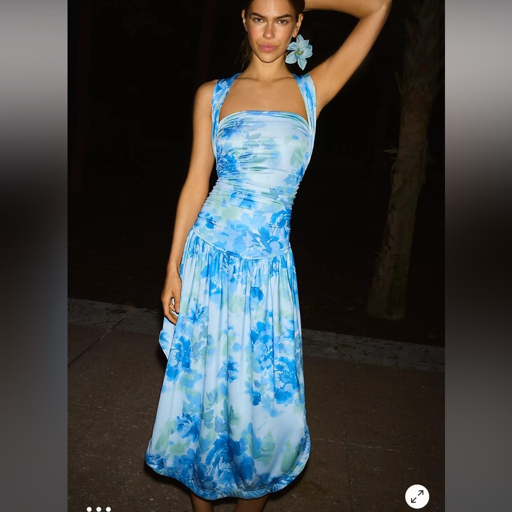 NWT Free People Raylon Midi